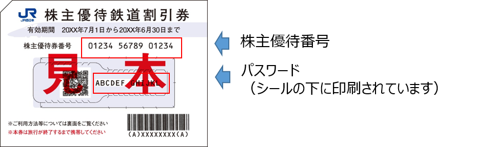 株主優待券をe5489で利用する方法が知りたい – 西日本旅客鉄道株式会社